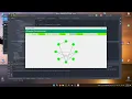 Undirected graph using java swing