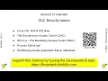 Security Basics in Android 12 - Ch2 from Android Internals
