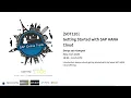 SOT120 Getting Started with SAP HANA Cloud