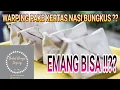 Download Lagu WARPING BUKET BUNGA DENGAN KERTAS PEMBUNGKUS NASI | HOW TO WARPING FLOWER BOUQET FROM FOOD PAPER DIY