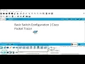 Cisco Packet tracer Switch configuration step by step