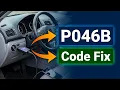 How To Fix P046B Code - Catalyst Temp Sensor Correlation Bank 2