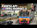 Download Lagu CRAZY 🤯 1,000,000% FUN RIDING THE LOCAL TRAIN IN THAILAND 🇹🇭 | Commuter Trip from Maeklong to Ban...