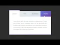 Accordion Tabs Design with tab labelslide in animation with Pure CSS HTML