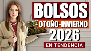 7 BOLSOS que serán TENDENCIA este Otoño-Invierno 2026 / Daniela Liepert