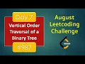 Vertical Order Traversal of a Binary Tree Leetcode - 987