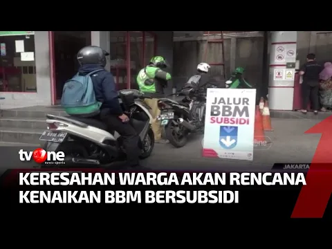 Harga BBM Bersubsidi Dikabarkan Naik Per 1 September 2022