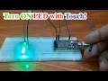 How to Use ESP32 Touch Pins to Control an LED