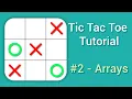 Javascript Tic Tac Toe Beginner Tutorial PART 2 - Create Array For Storing Data