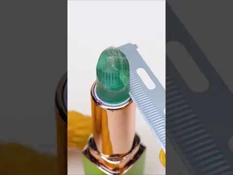 Deep Cleaning Stained Jelly Lipsticks 🫧 #shorts #satisfying #asmr #lipstick #fyp #makeuprepair
