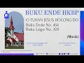 Download Lagu BUKU ENDE HKBP No. 454 Buku Logu No. 305 O TUHAN JESUS HOLONG DO   (Musik)