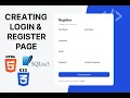 Full Login Registration App in Python Flask SQLite