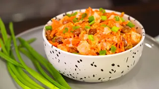 Этот салат исчезает со стола первым! "ОГОНЁК" покорил ВСЕХ! | Кулинарим с Таней