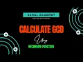 4 Calculate GCD Using JAVASCRIPT RECURSIVE FUNCTION