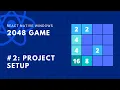 Project Structure 2048 Game React Native Windows