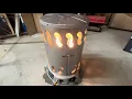 Mr Heater 80 000 BTU Convection Portable Propane Heater Setup and Assembly