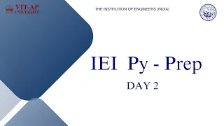 IEI PyPrep Day 2 - Loops in Python 28th October 2024