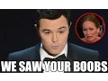 Seth MacFarlane sings We Saw Your Boobs to Jennifer Lawrence