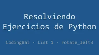 037 - Ejercicio de Python