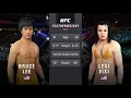 UFC 4 Bruce Lee vs Lexi Vixi HOT MODEL EA Sports UFC 4