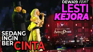  dewa19 feat lesti kejora sedang ingin bercinta konser 51 tahun kerajaan cinta ahmad dhani 