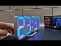 Download Lagu Unboxing and review of AURIOL clock. Digital RGB LED clock from Lidl. LED wall and desk clock