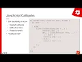 Web Programming I JavaScript part 9 Callbacks