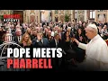Download Lagu Paus Leo begroet de weduwe van Pharrell Williams en Nelson Mandela in het Vaticaan