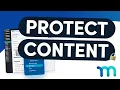 How to Protect Content on WordPress w MemberPress Rules Tutorial