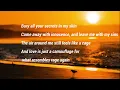 Corey Taylor - Snuff ( Acoustic ) Lyrics Video