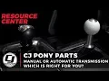 2018 Mustang Auto VS Manual Transmission