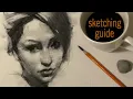 Breaking Down the Process Portrait Quick Sketch