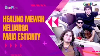 El Rumi Gagal Wisuda, Keluarga Maia Estianty Healing ke Amerika