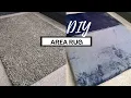 Affordable DIY Area Rug NO SEW SUPER EASY
