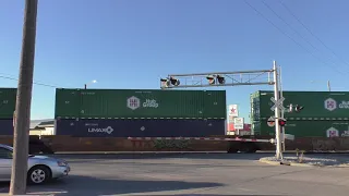 UP Golden State Route super HOT UPS intermodal at Main Street 2018 3