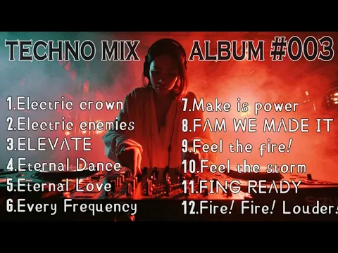 Techno Hard Dance, Hardstyle Mix Album Chill Out Songs & Video By AI Artificial Intelligence