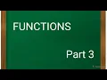 Functions Part-3 - String Mathematical functions