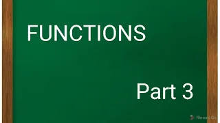 Functions Part-3 - String Mathematical functions