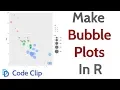 How to Make a Bubble Plot in R