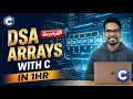DSA Arrays with C in Telugu Complete Arrays Masterclass for Beginners PythonLife