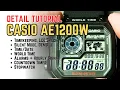 Casio AE1200 Casio Royale Ultimate Guide Settings World Time Hidden Features
