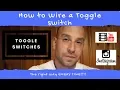 How to wire a toggle switch on-off 2 prong easiest best explanation 2020