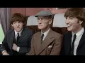 Lagu The Beatles - A Hard Days Night Colorized Clip (Hello Grandfather) Train Scene