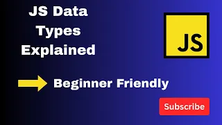 JavaScript Data Types Explained Primitive vs Non-Primitive JS Tutorial