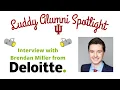 Interview w a Business Technology Analyst Deloitte ft Brendan Miller