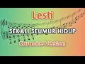 Download Lagu Lesti - Sekali Seumur Hidup (Karaoke Lirik Tanpa Vokal) by regis