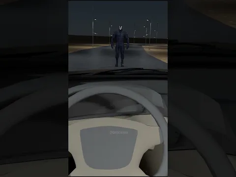 Venom ran away when he saw Carnage in my car
