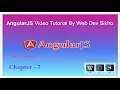AngularJS Controller - AngularJS Tutorials in Hindi