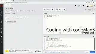 Codewars 7 kyu Reverse List JavaScript