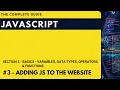Importing JavaScript in the website Hindi JavaScript The Complete Guide